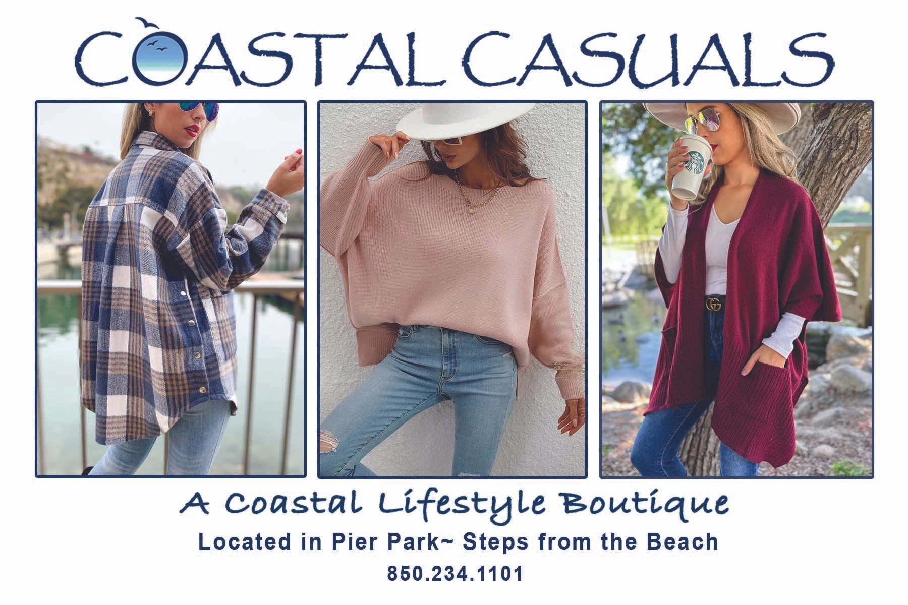 Coastal hot sale casual clothing